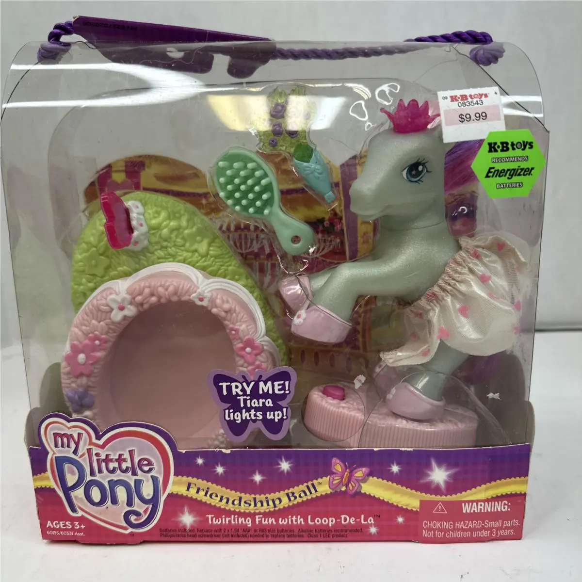My Little Pony Mlp Friendship Ball Twirling Fun Loop de La Hasbro 2004