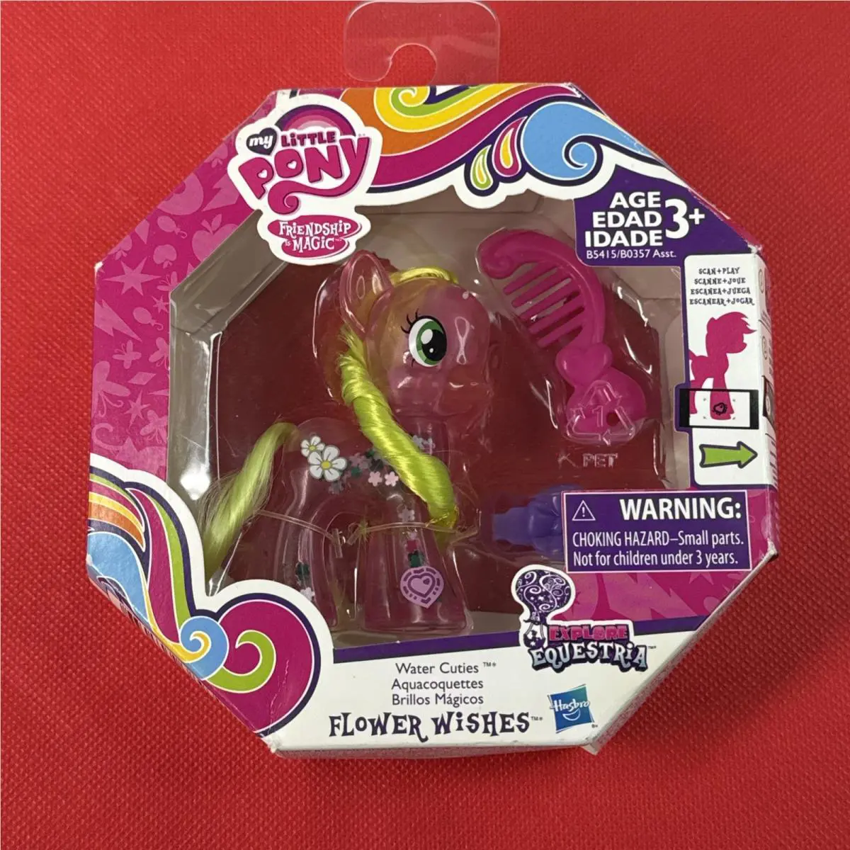 My Little Pony G4 Cutie Mark Magic Water Cuties Flower Wishes Hasbro