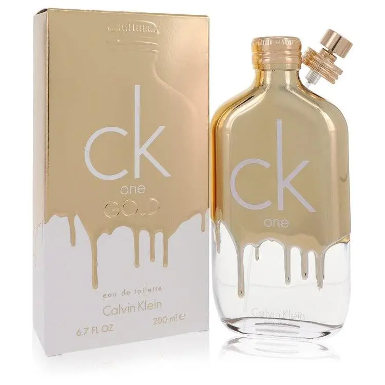 CK One Gold by Calvin Klein Eau De Toilette Spray Unisex 6.7 oz For Women