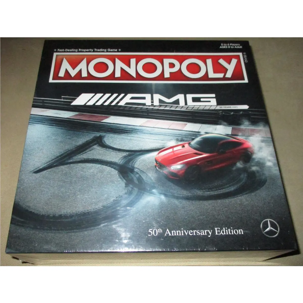 Monopoly Amg Mercedes-benz 50th Anniversary Property Trading Board Game