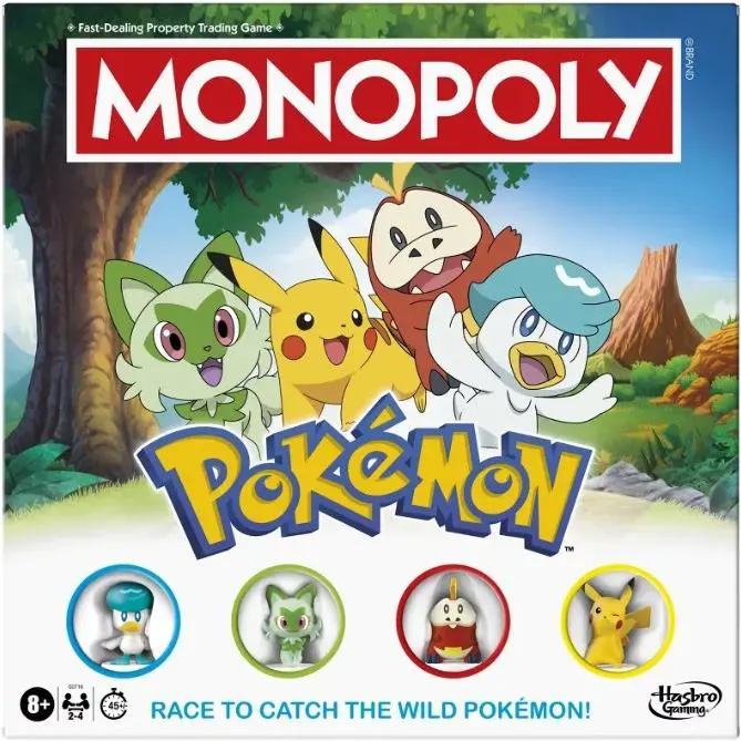 Monopoly Pokemon Board Game
