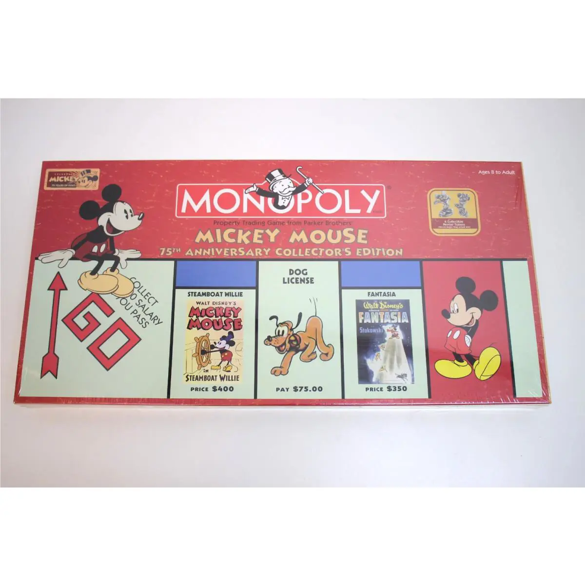 Mickey Mouse Monopoly Game 75th Anniversary Collectors Edition 2004