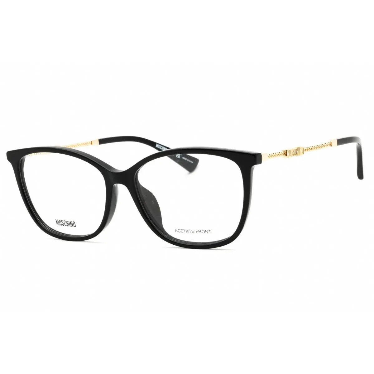 MOS616 F 807 Eyeglasses Black Frame 54mm by Moschino