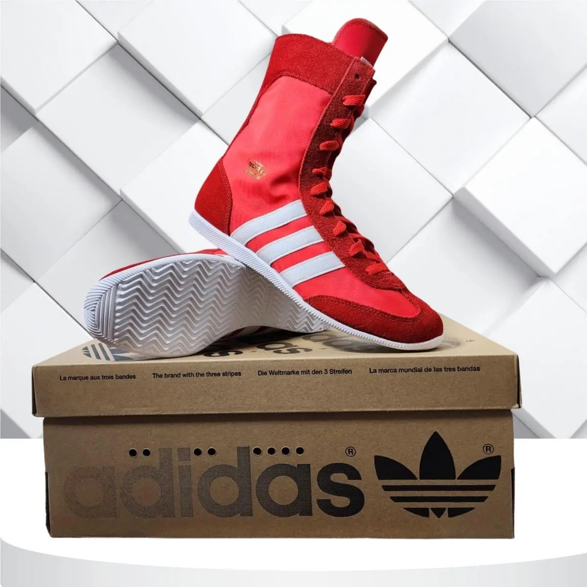Adidas shoes - Japan H Red White Gold Metallic - JR8121 - Red 0