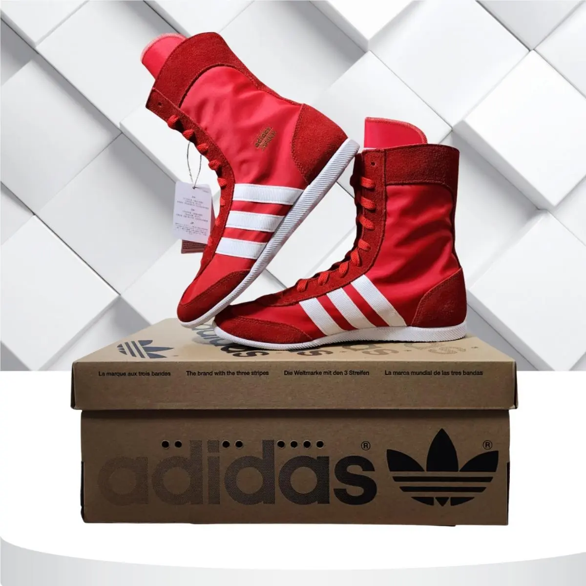 Adidas shoes - Japan H Red White Gold Metallic - JR8121 - Red 19