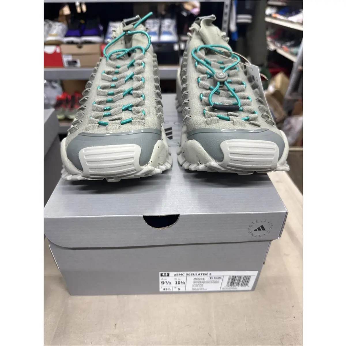 Unisex Stella Mccartney x Adidas Seeulater 2 JR3278 Asmc Gray Brown Outdoor