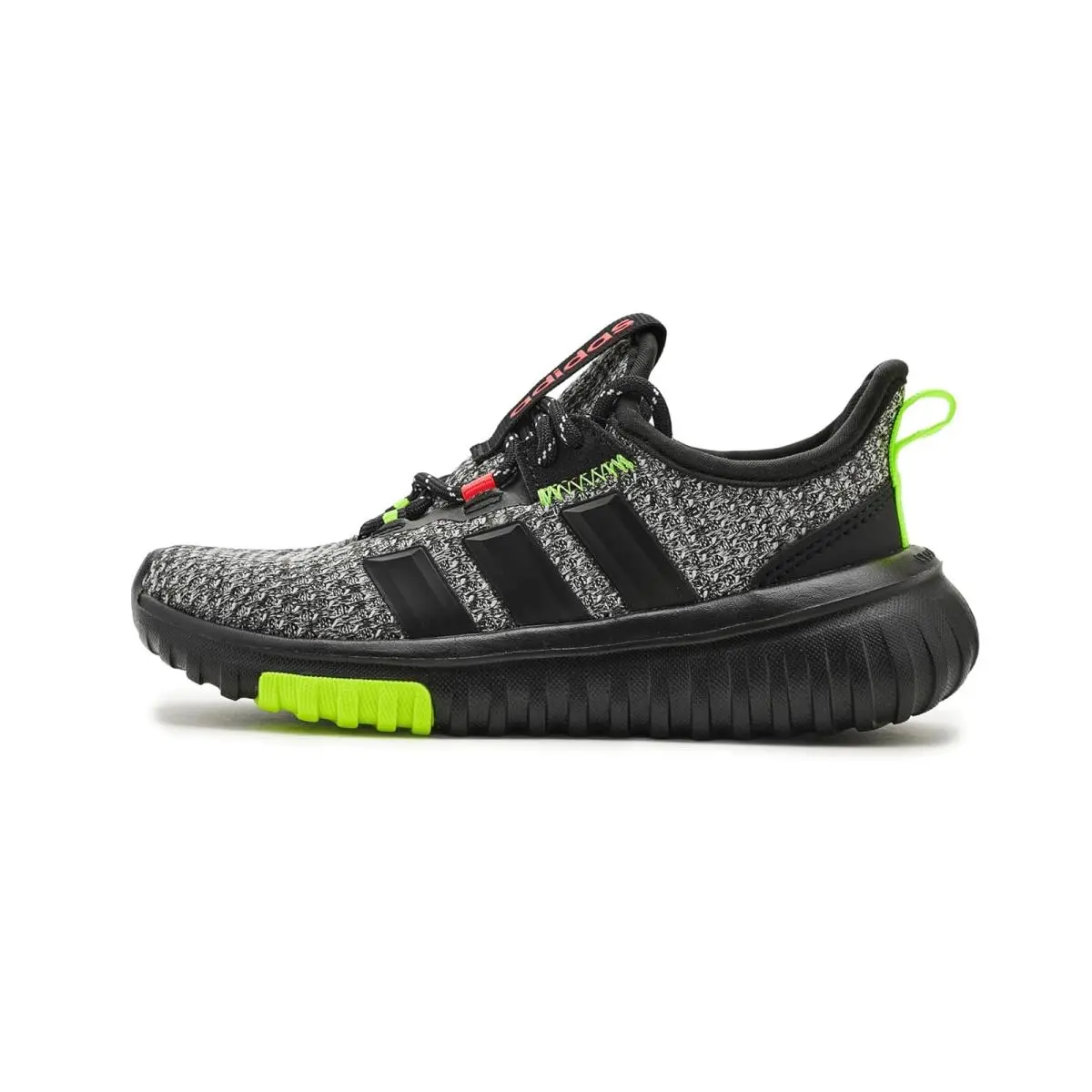 Adidas shoes - Black/Black/Lucid Lemon 2