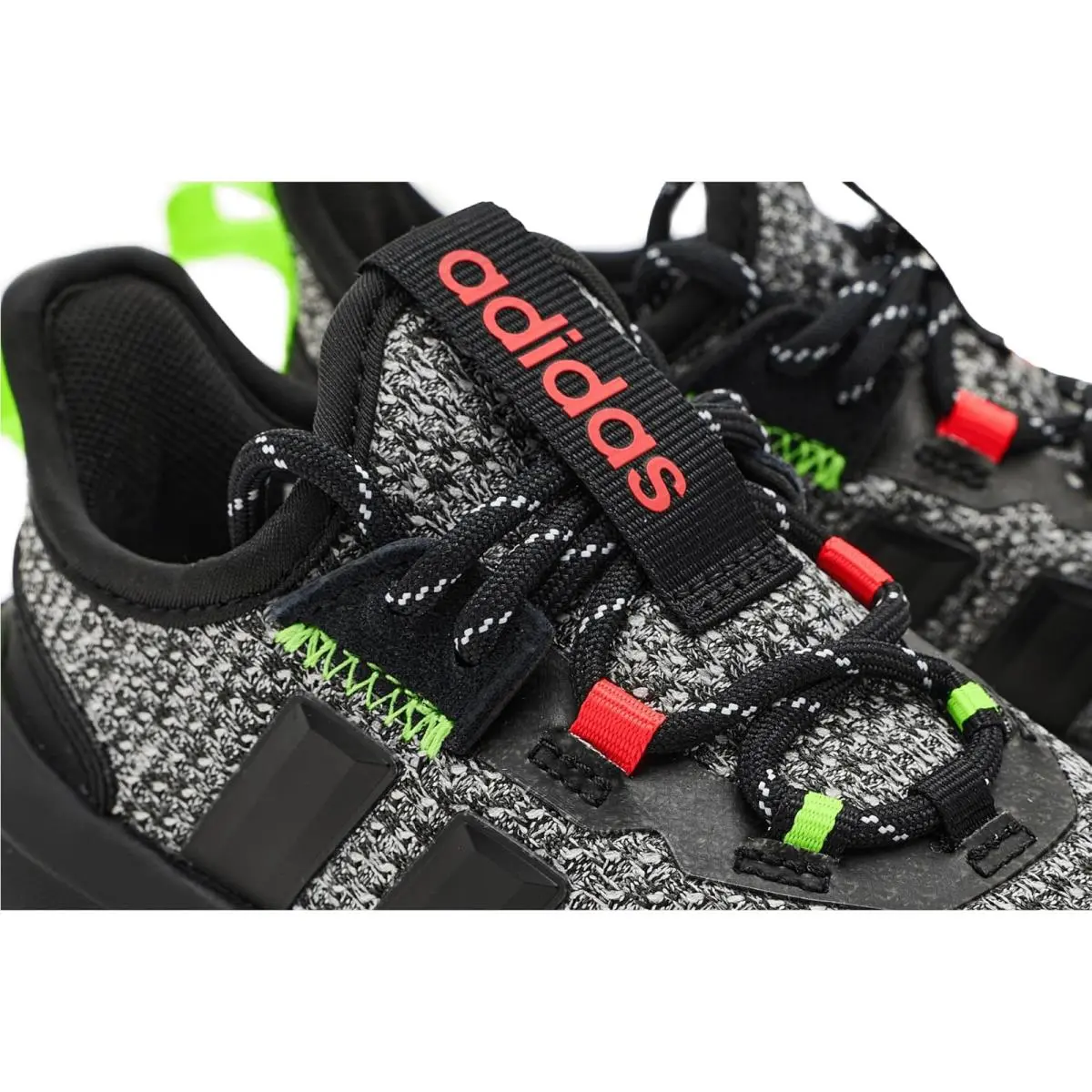 Adidas shoes - Black/Black/Lucid Lemon 11