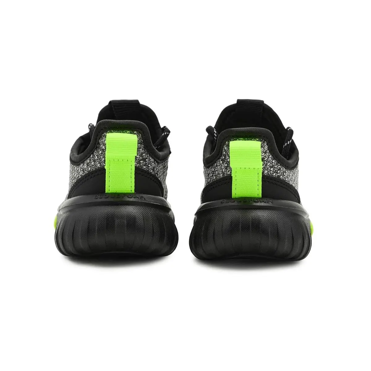 Adidas shoes - Black/Black/Lucid Lemon 12