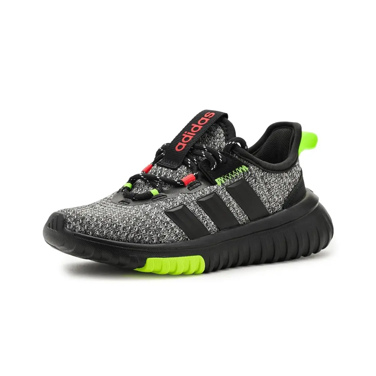 Adidas shoes - Black/Black/Lucid Lemon 6