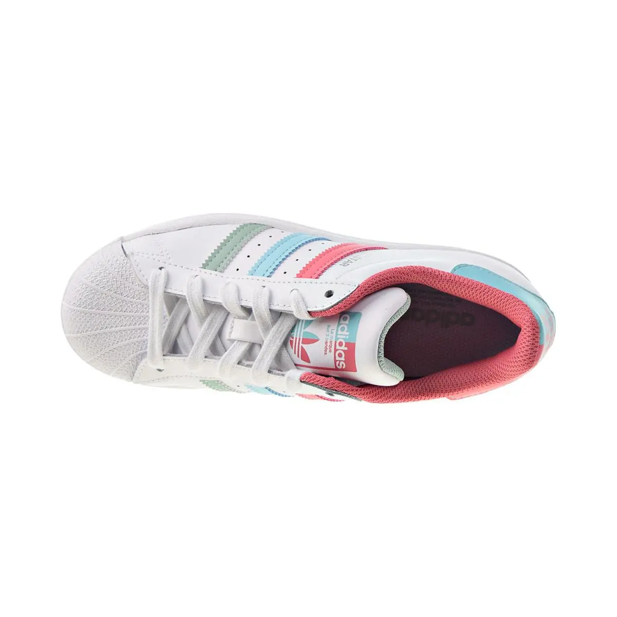 Adidas shoes - fz0649 - fz0649 - Cloud White-Hazy Rose-Hazy Sky 9