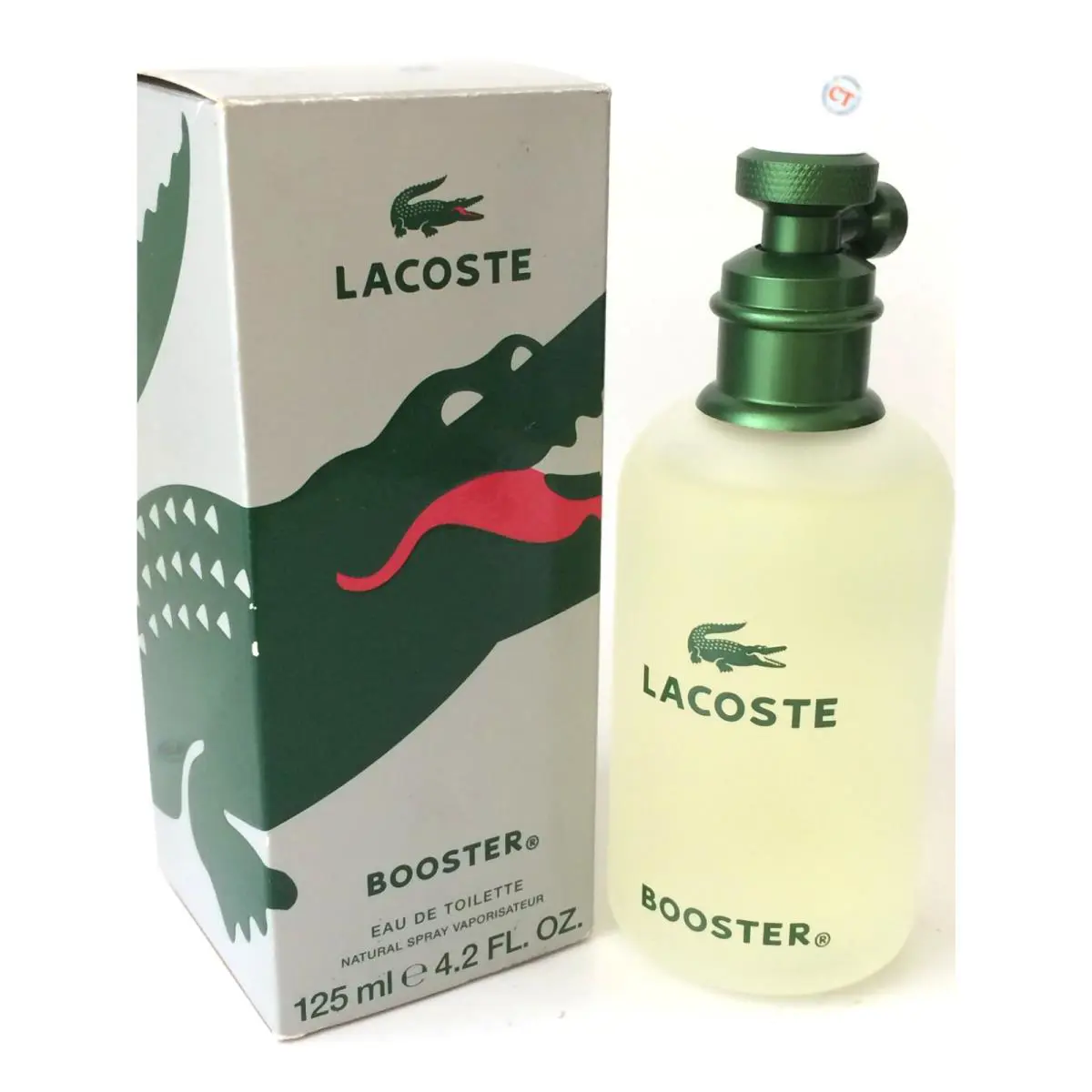 Lacoste Booster Cologne For Men 4.2 oz /125 ml Eau de Toilette Spray Vintage
