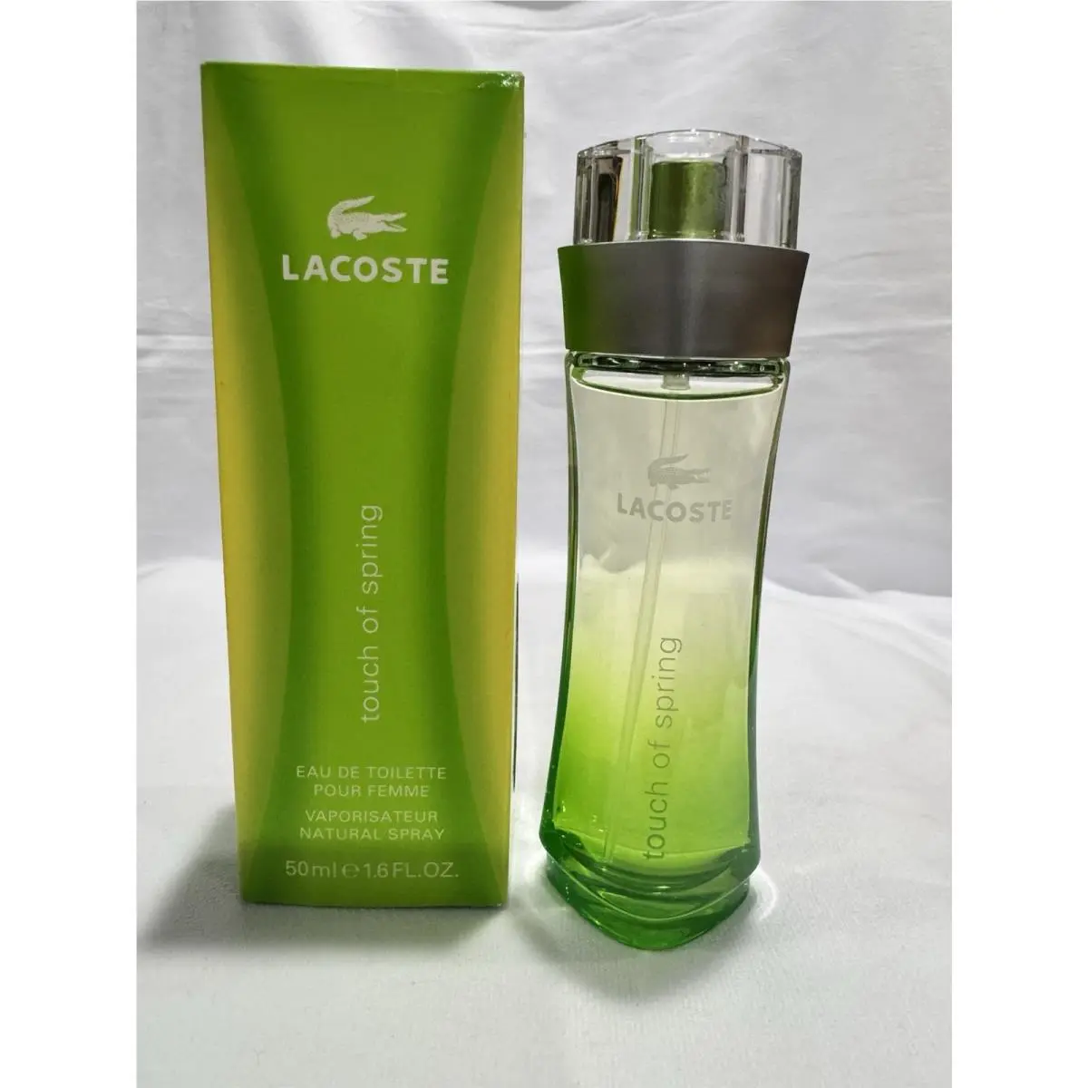 Lacoste Touch Of Spring Women Perfume 1.6oz / 50ml Edt Spray Rare