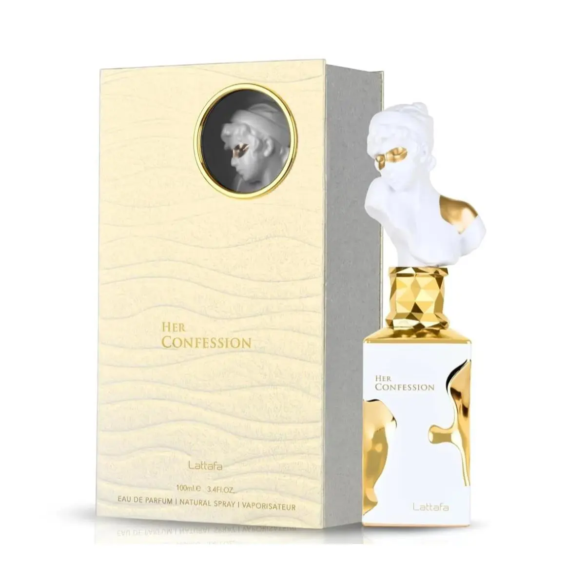 Her Confession by Lattafa Edp Perfume Fragrance Spray For Women 3.4 oz-100 ML