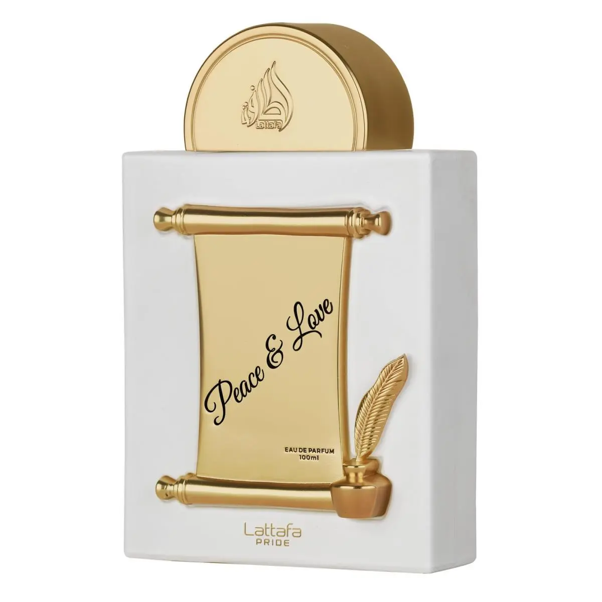 Lattafa Pride Peace Love For Unisex Eau de Parfum Spray 3.4 Ounce / 100 ml