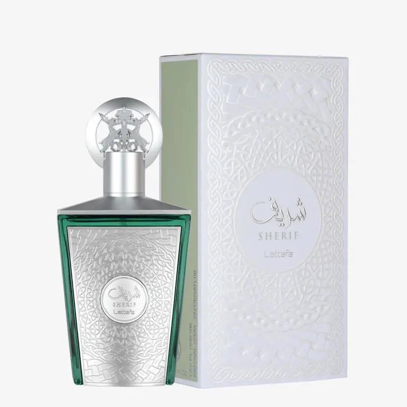 Sherif For Men Eau De Parfum Spray by Lattafa 100ml/3.4oz