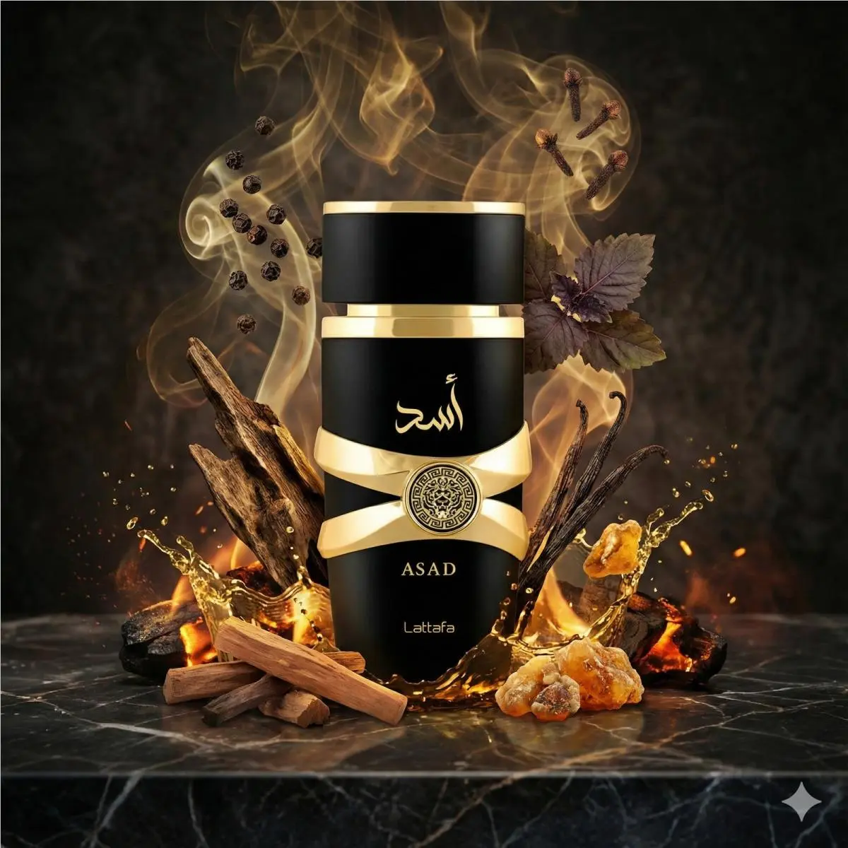 Lattafa Asad by Lattafa 3.4 oz Edp Perfume Cologne Unisex