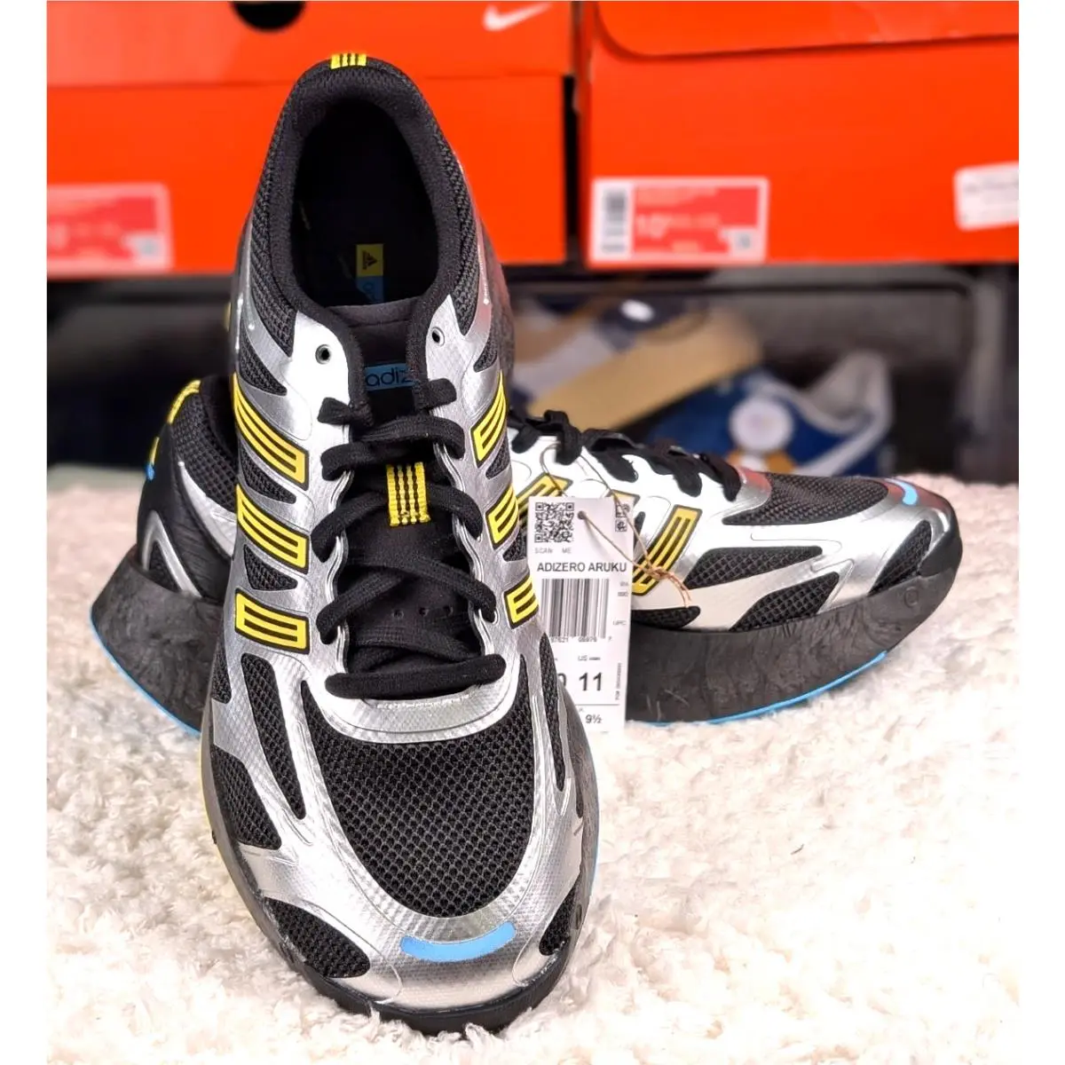 Adidas shoes - adidas Adizero Aruku - Adizero Aruku - JR1476 - Black 2