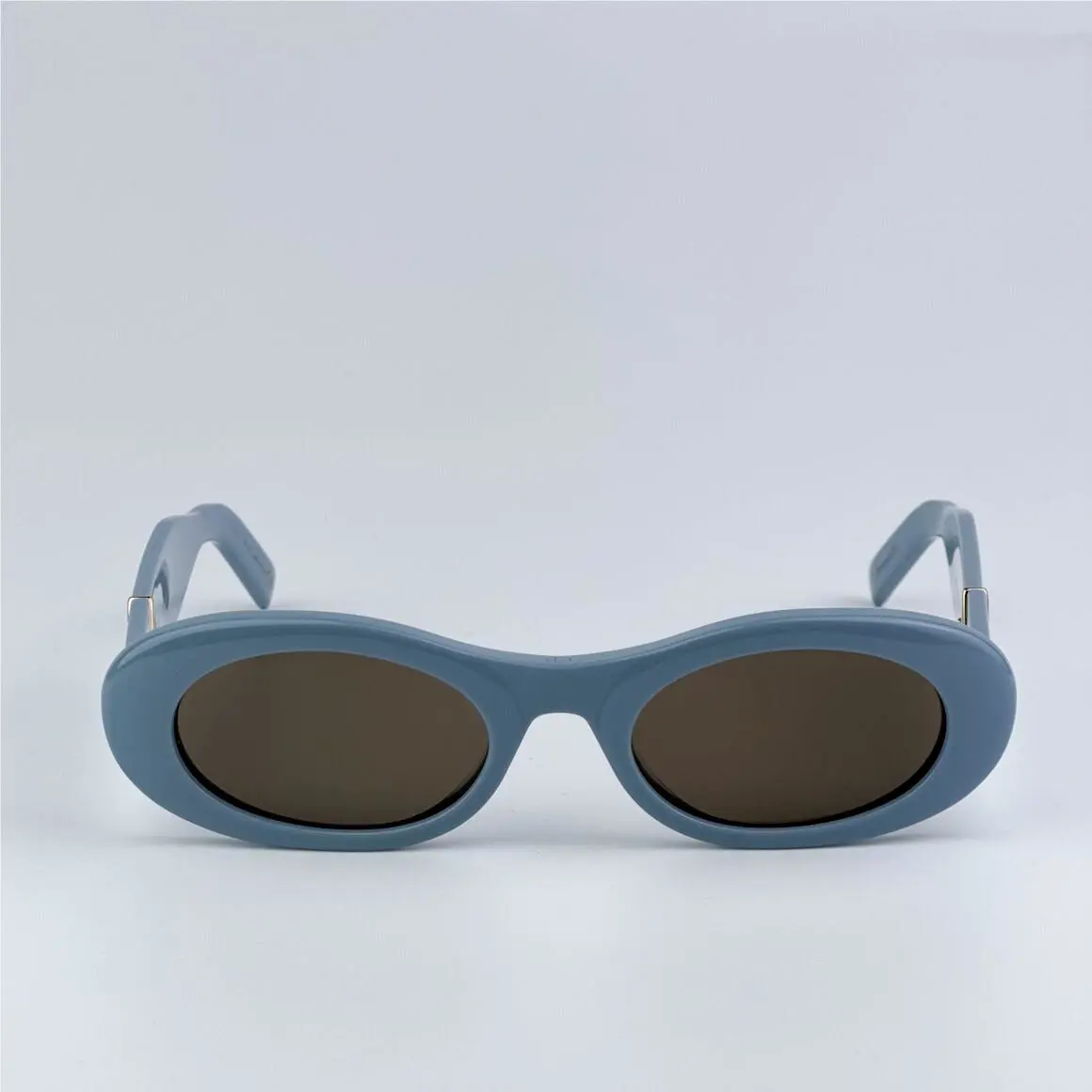 Dior Men Sunglasses Blue Brown Cat Eye CD Diamond Edition R11 30F0