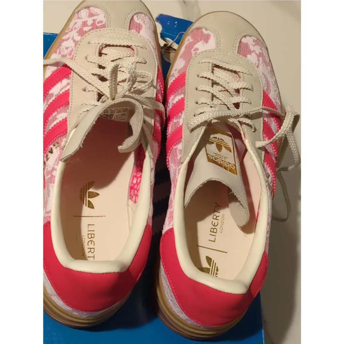 Adidas shoes - adidas Originals Gazelle - Originals Gazelle - JR8885 - Cloud White / Cream White / Better Scarlet (UPC: 197621541682) 6