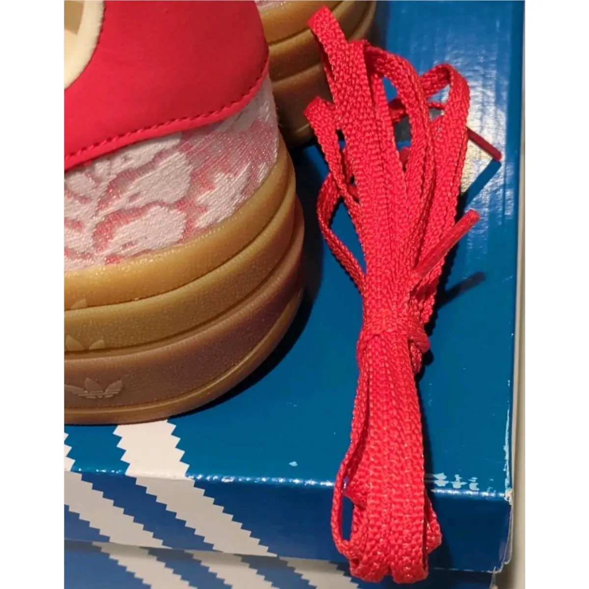 Adidas shoes - adidas Originals Gazelle - Originals Gazelle - JR8885 - Cloud White / Cream White / Better Scarlet (UPC: 197621541682) 7