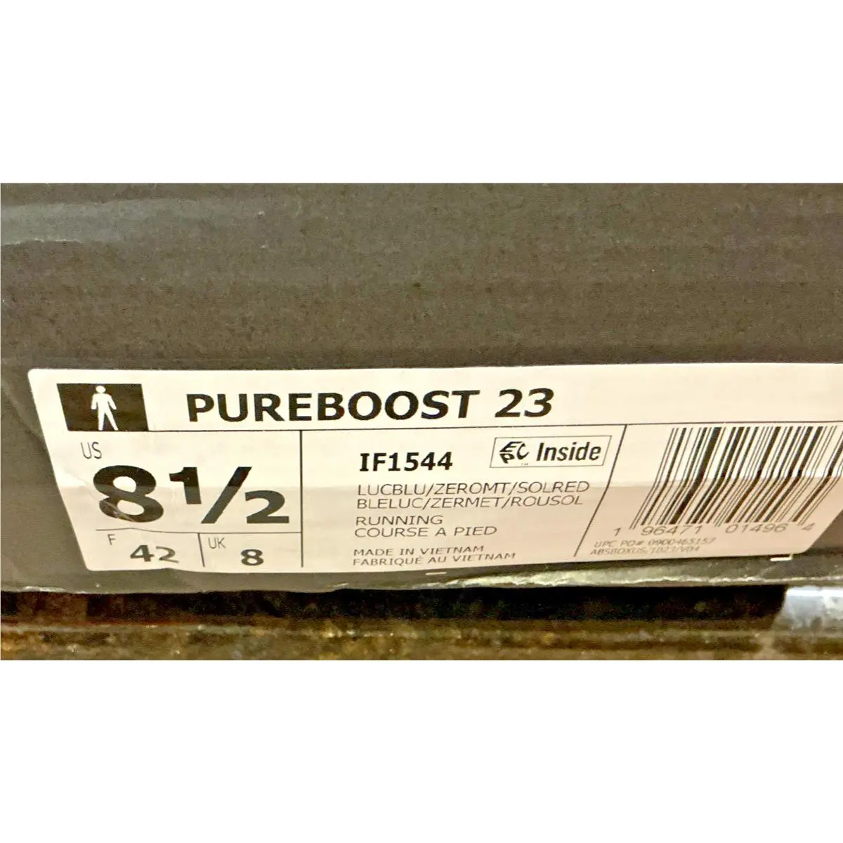Adidas shoes - adidas PureBoost 23 - PureBoost - IF1544 - Blue 4