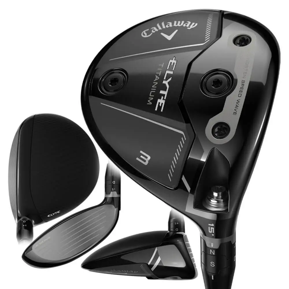 Callaway Men Elyte Ti Fairway Wood - 25 - Chrome