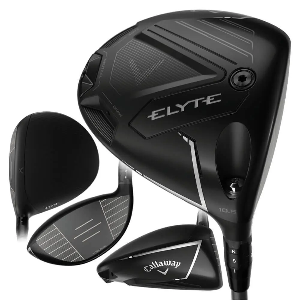 Callaway Men Elyte Night Edition Driver 460cc - 25 - Chrome