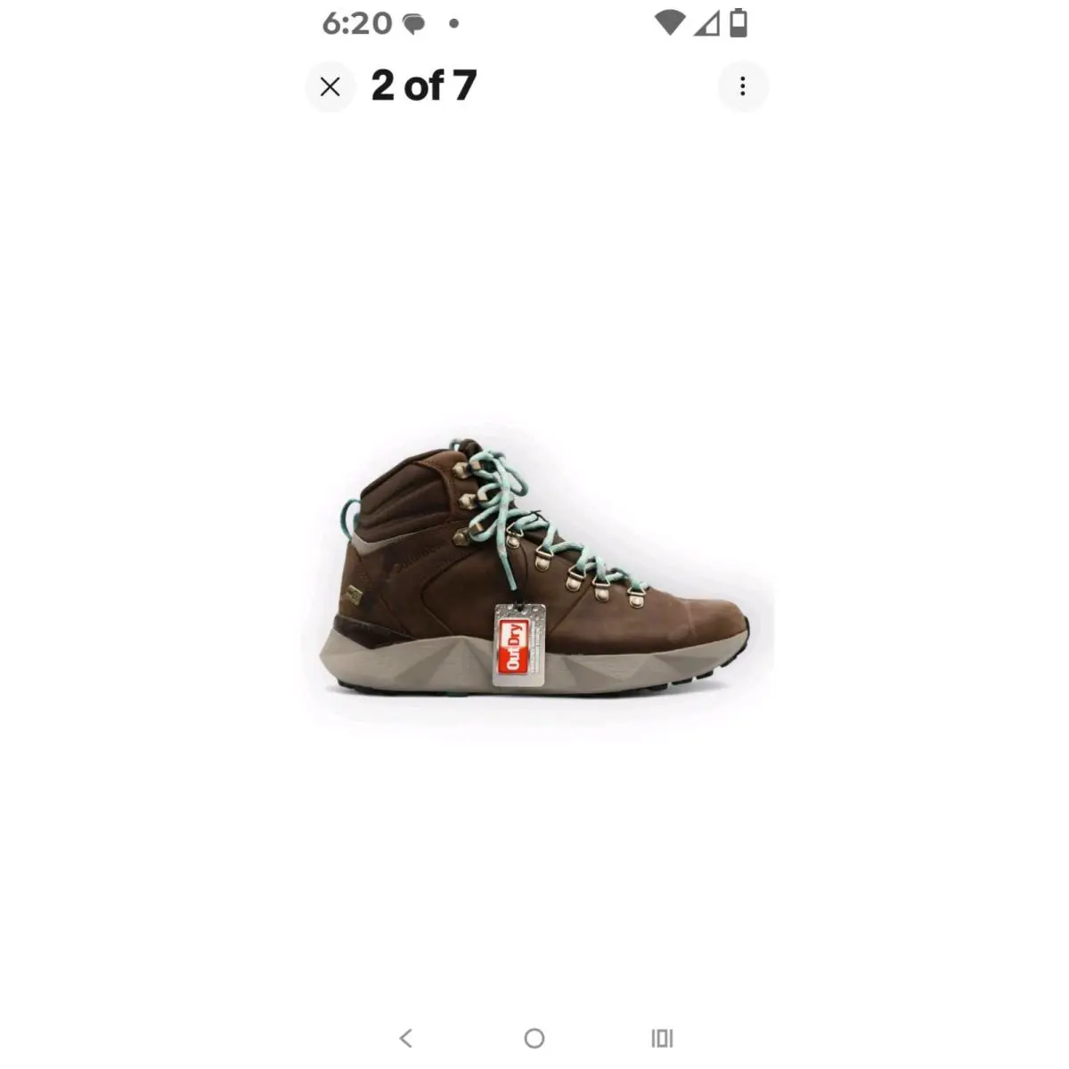 Columbia shoes - Columbia Facet Sierra Outdry - Facet Sierra Outdry - BL5880-231 - Cordovan/Dusty Green 3