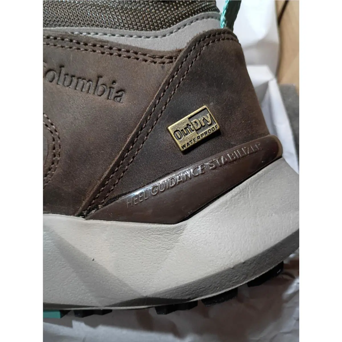 Columbia shoes - Columbia Facet Sierra Outdry - Facet Sierra Outdry - BL5880-231 - Cordovan/Dusty Green 8