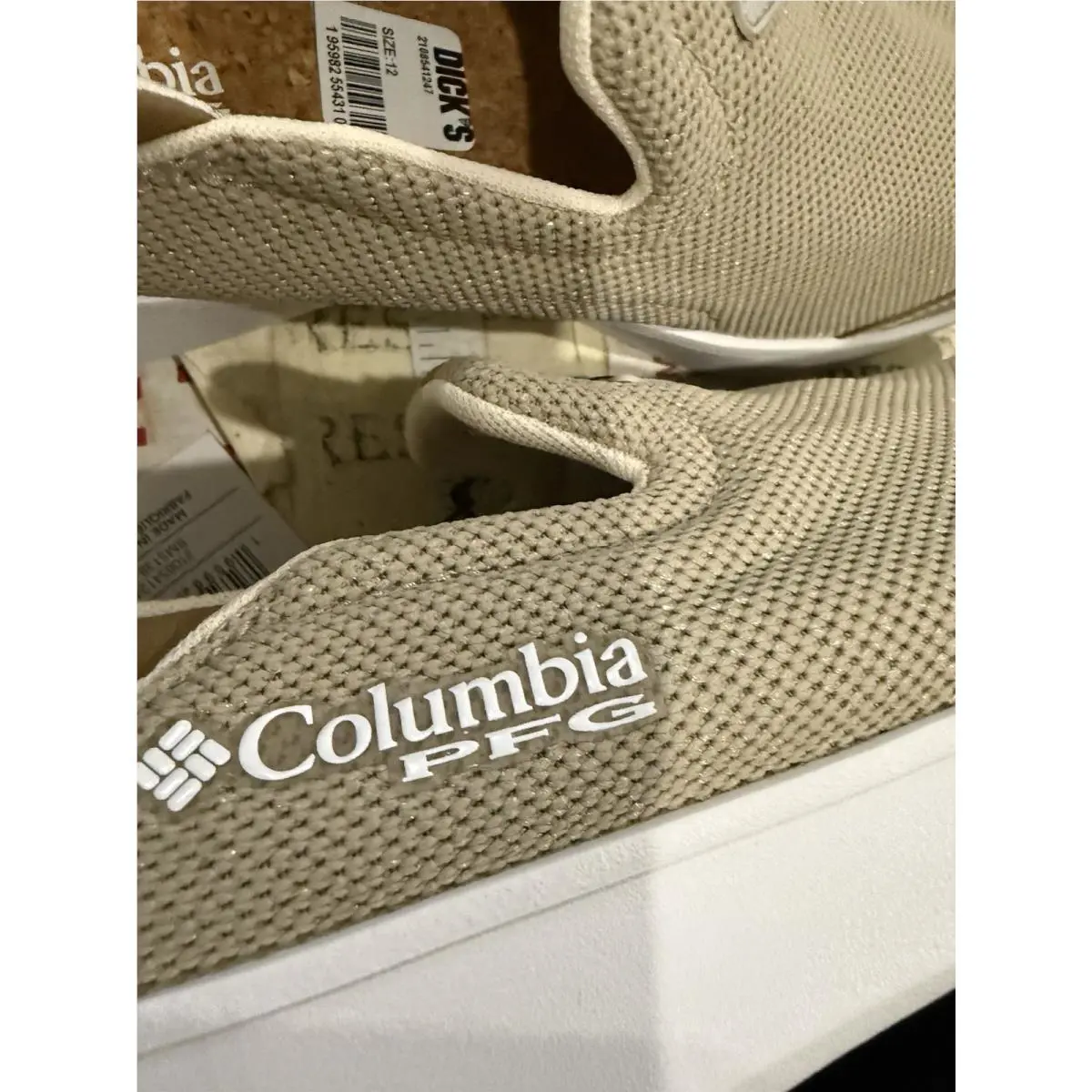 Columbia shoes - Columbia PFG Boatside - PFG Boatside - Canvas Tan/Delta (UPC: 0195982554310) 2