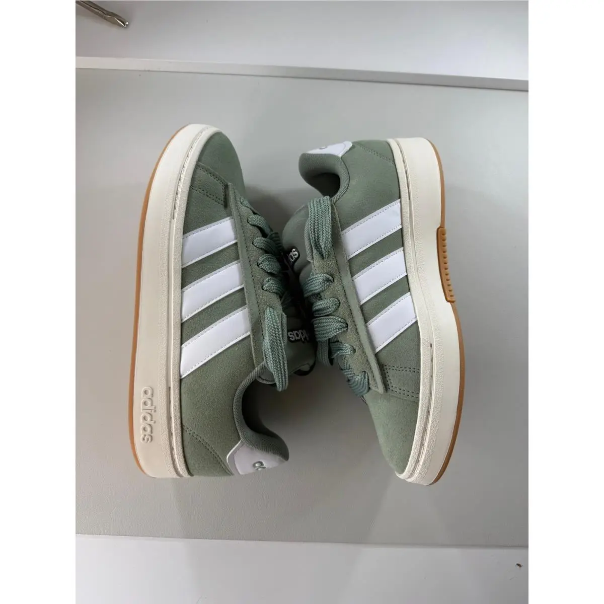 Adidas shoes - adidas Grand Court Alpha 00s - Green 4