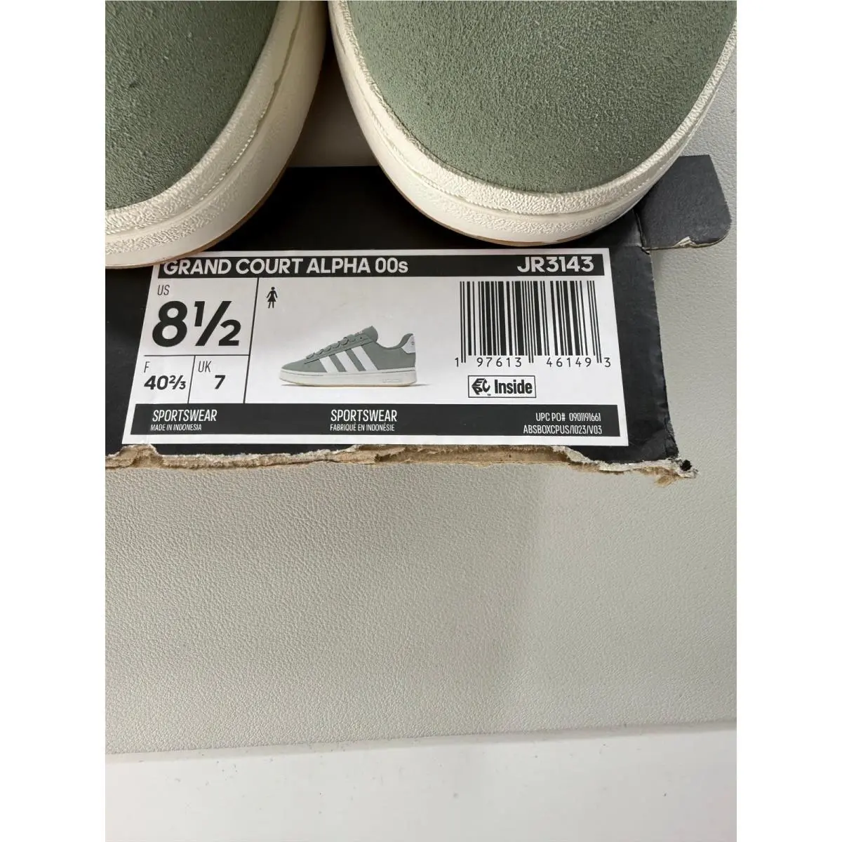 Adidas shoes - adidas Grand Court Alpha 00s - Green 1