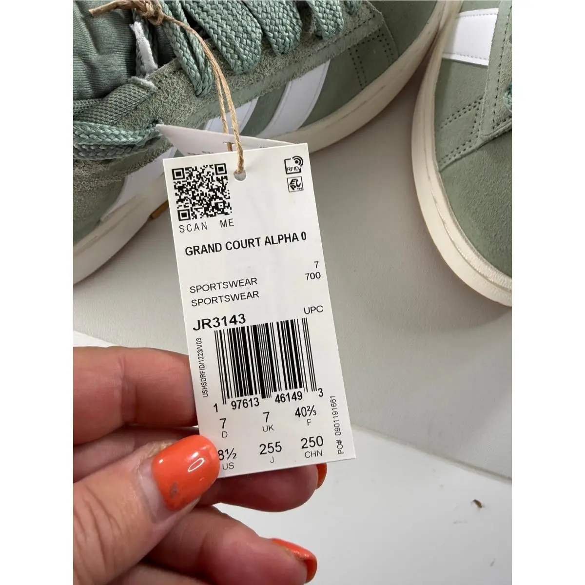 Adidas shoes - adidas Grand Court Alpha 00s - Green 7