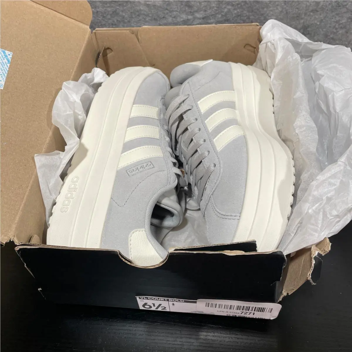 Adidas shoes - adidas Vl Court - Court - IF9784 - Grey 12