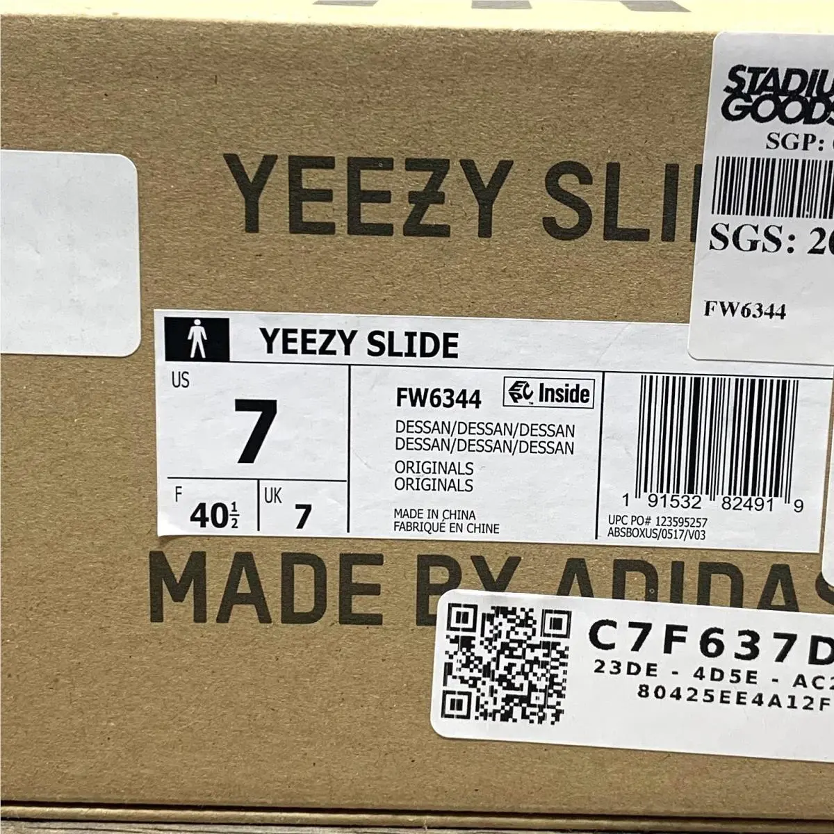 Adidas shoes - adidas Yeezy Slide - Yeezy Slide - FW6344 - Beige 2