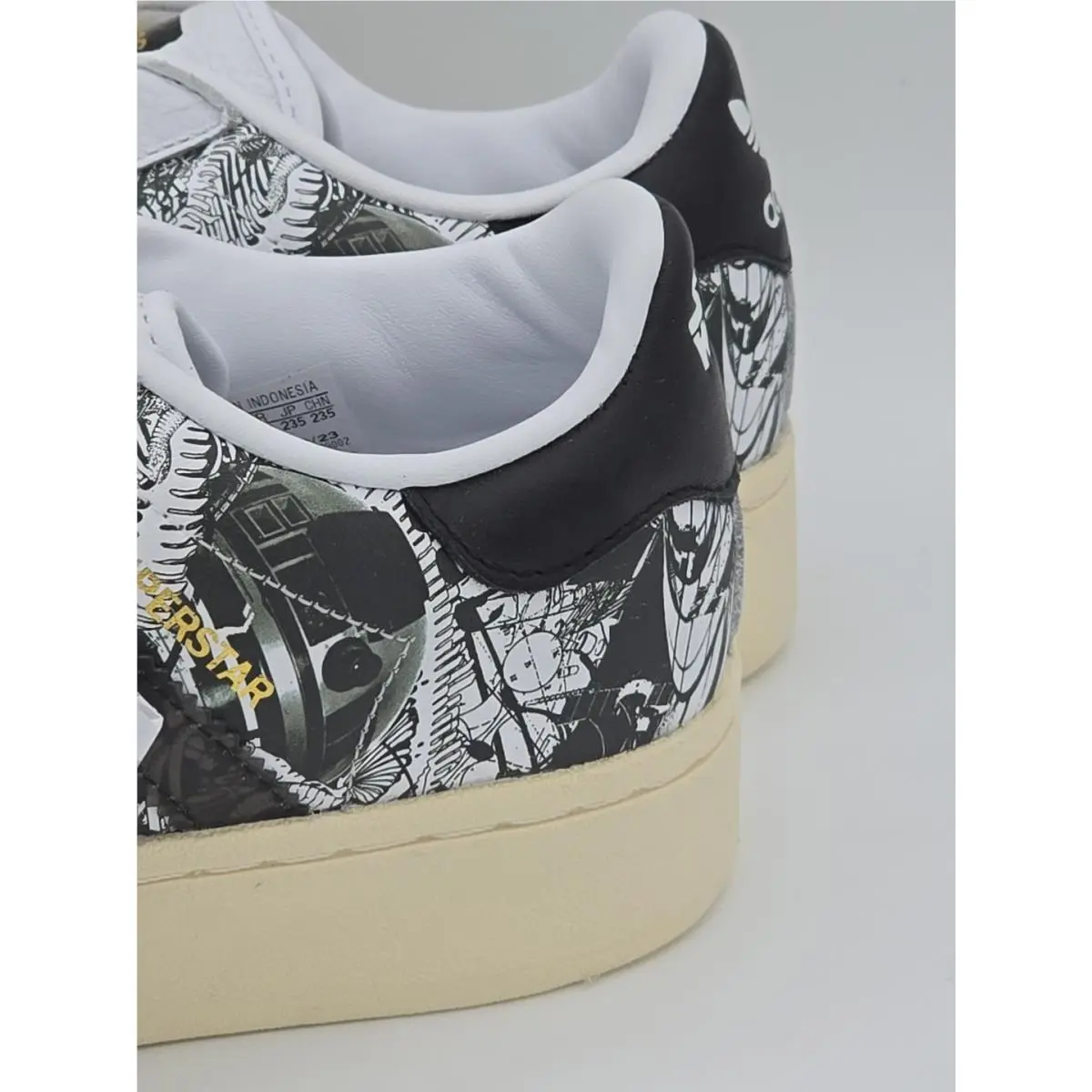 Adidas shoes - adidas Superstar - Superstar - IF9249 - CLOUD WHITE/CORE BLACK/GOLD METALLIC 10