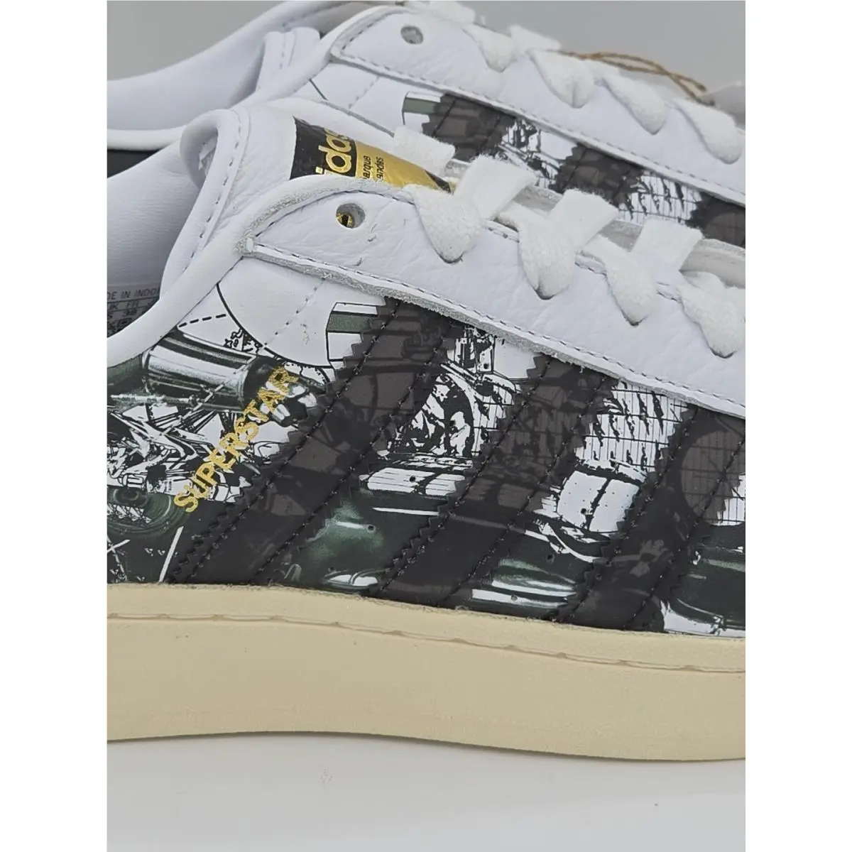 Adidas shoes - adidas Superstar - Superstar - IF9249 - CLOUD WHITE/CORE BLACK/GOLD METALLIC 1
