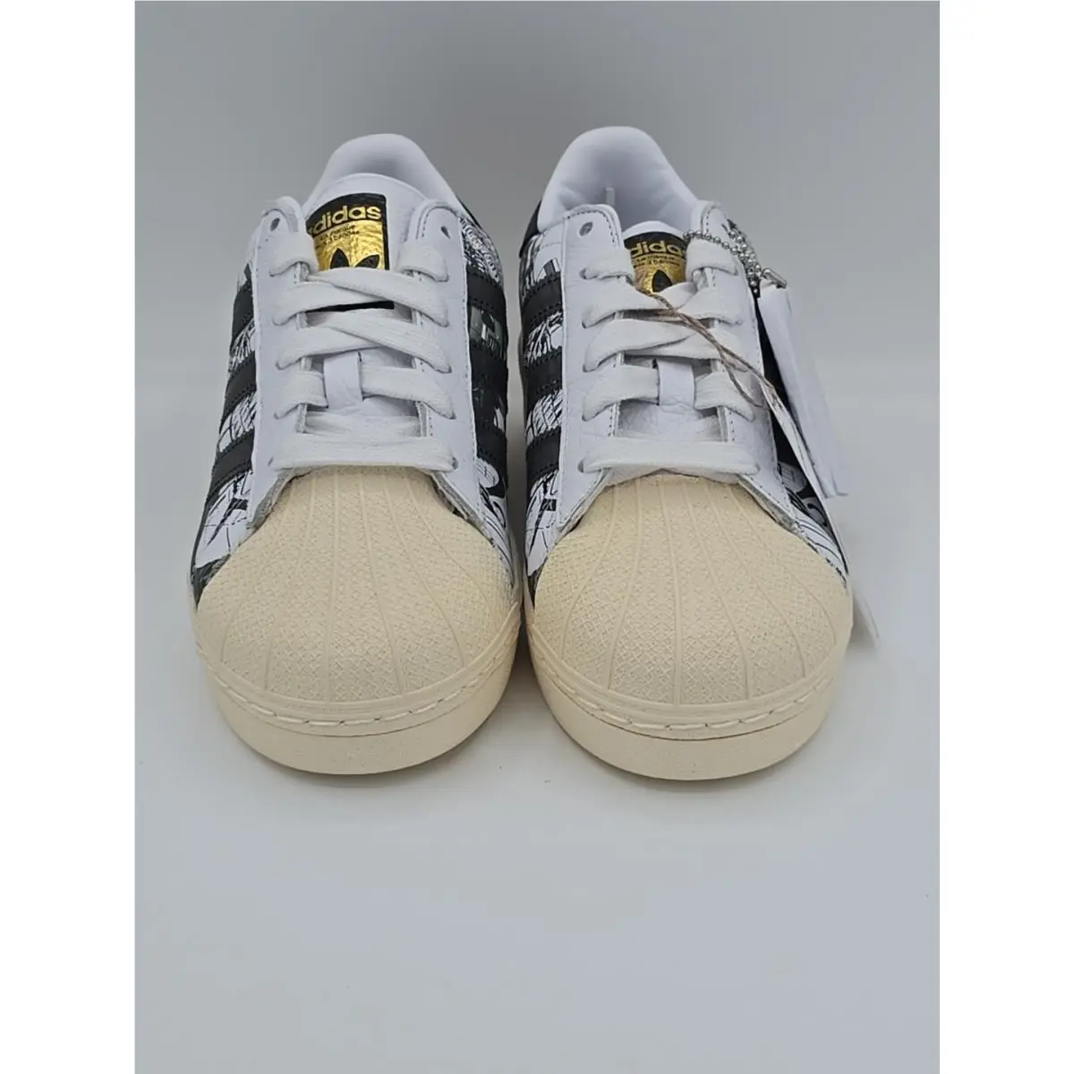 Adidas shoes - adidas Superstar - Superstar - IF9249 - CLOUD WHITE/CORE BLACK/GOLD METALLIC 3