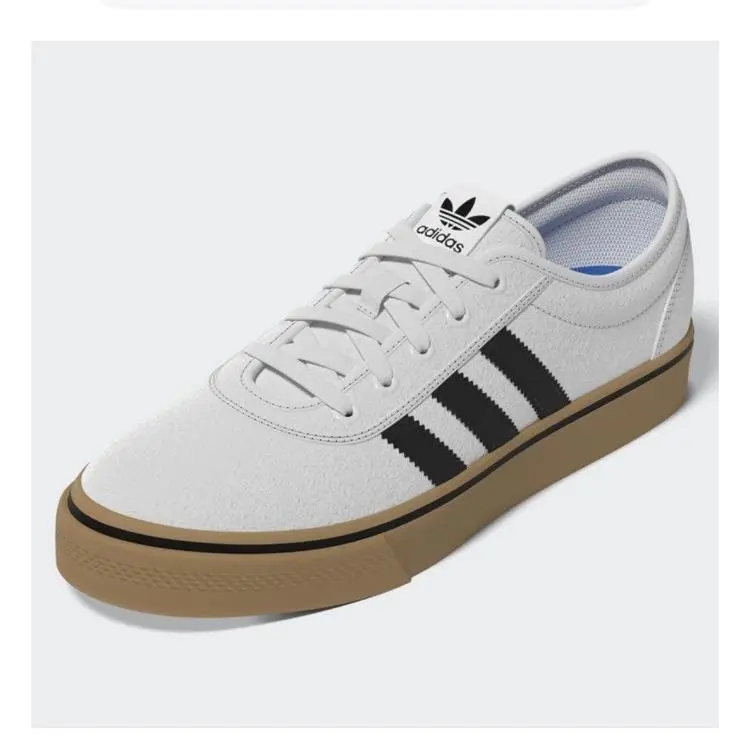 Adidas Adi Ease `crystal White Black` / IE3146 / Size 9 Men`s - 10 Women`s