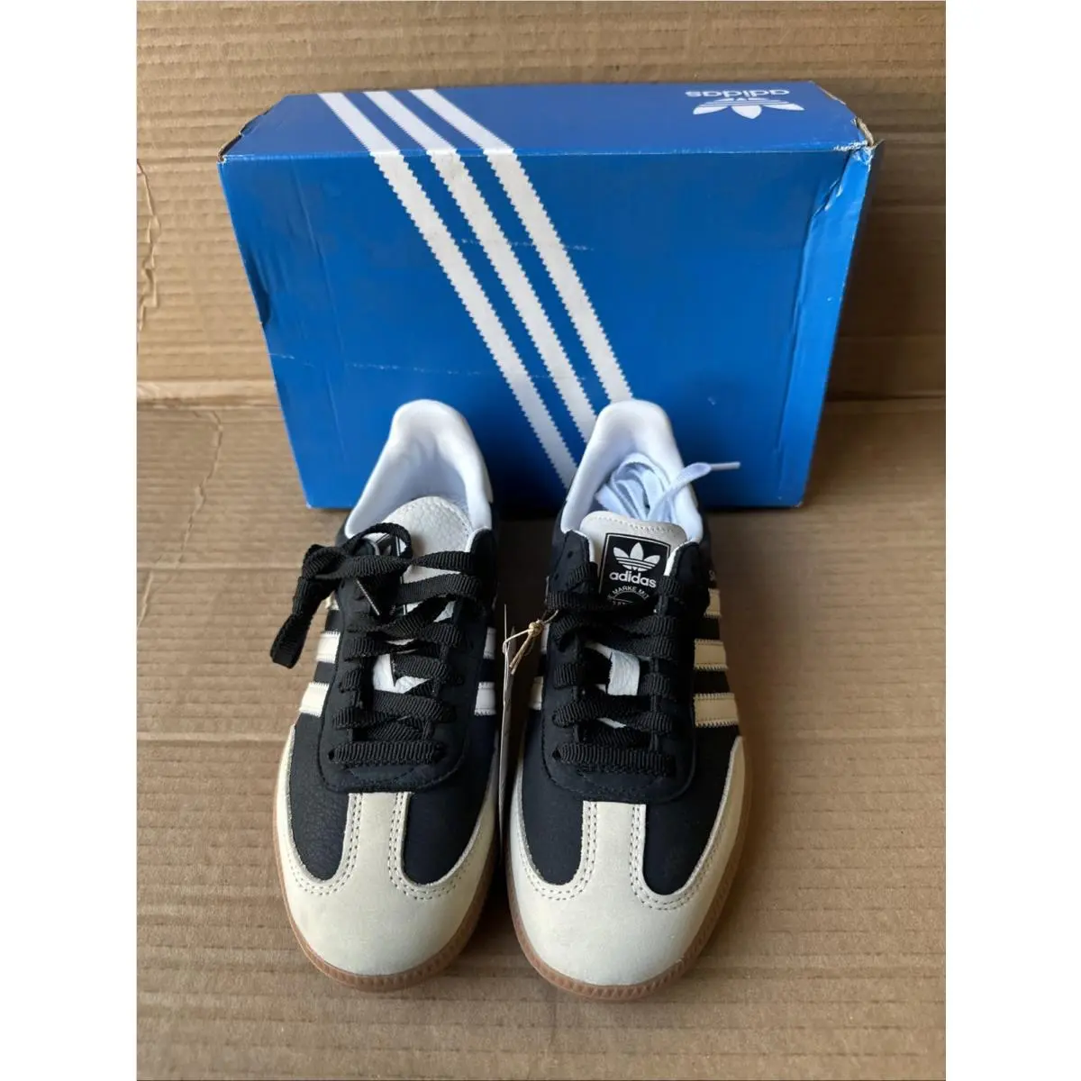 Adidas Originals Samba OG - Women`s Cream/core Black Size 7