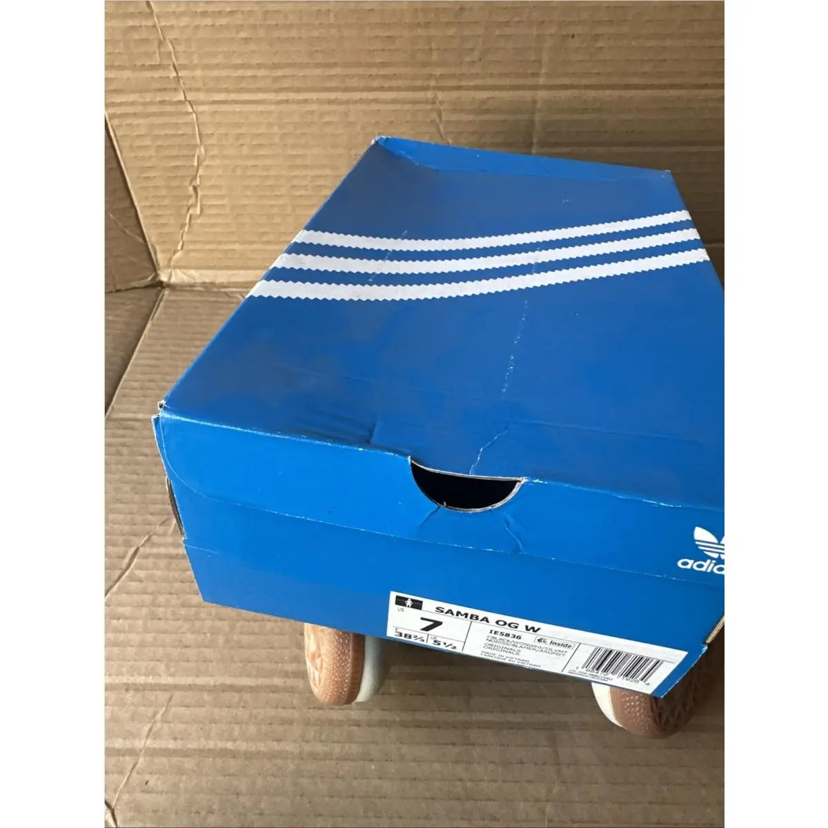 Adidas shoes - Adidas Originals Samba - Originals Samba - Cream/Core Black (UPC: 0196472719264) 5