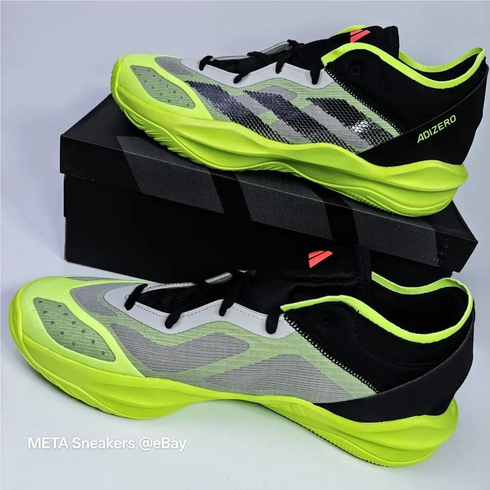 Adidas shoes - adidas Adizero - Adizero - IE7866 - Putty Grey/Black/Lucid Lemon (UPC: 196472093098) 8