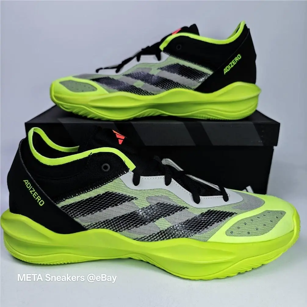 Adidas shoes - adidas Adizero - Adizero - IE7866 - Putty Grey/Black/Lucid Lemon (UPC: 196472093098) 5