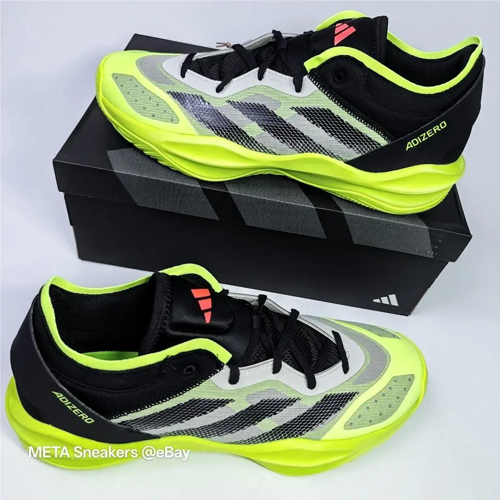 Adidas shoes - adidas Adizero - Adizero - IE7866 - Putty Grey/Black/Lucid Lemon (UPC: 196472093098) 6