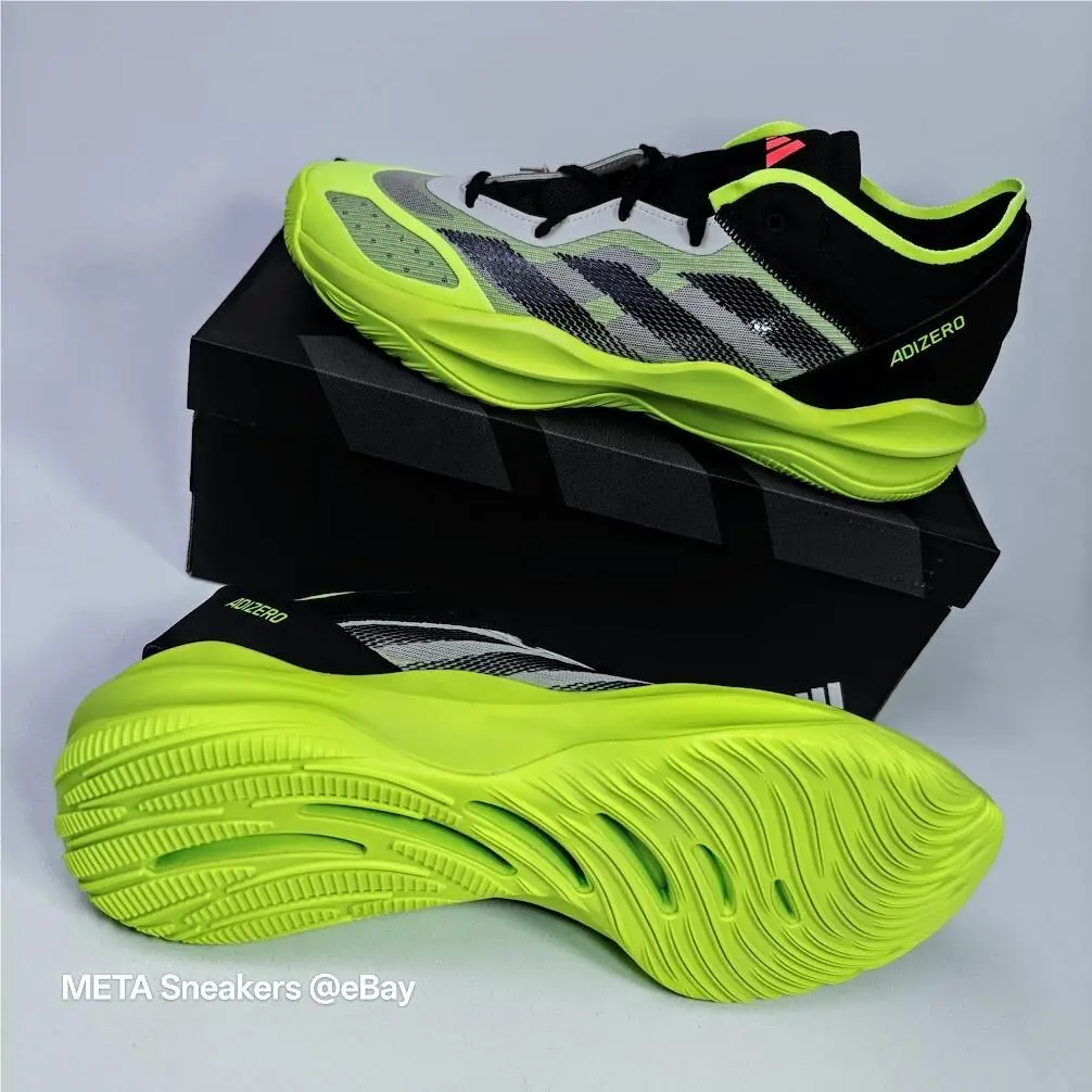 Adidas shoes - adidas Adizero - Adizero - IE7866 - Putty Grey/Black/Lucid Lemon (UPC: 196472093098) 7