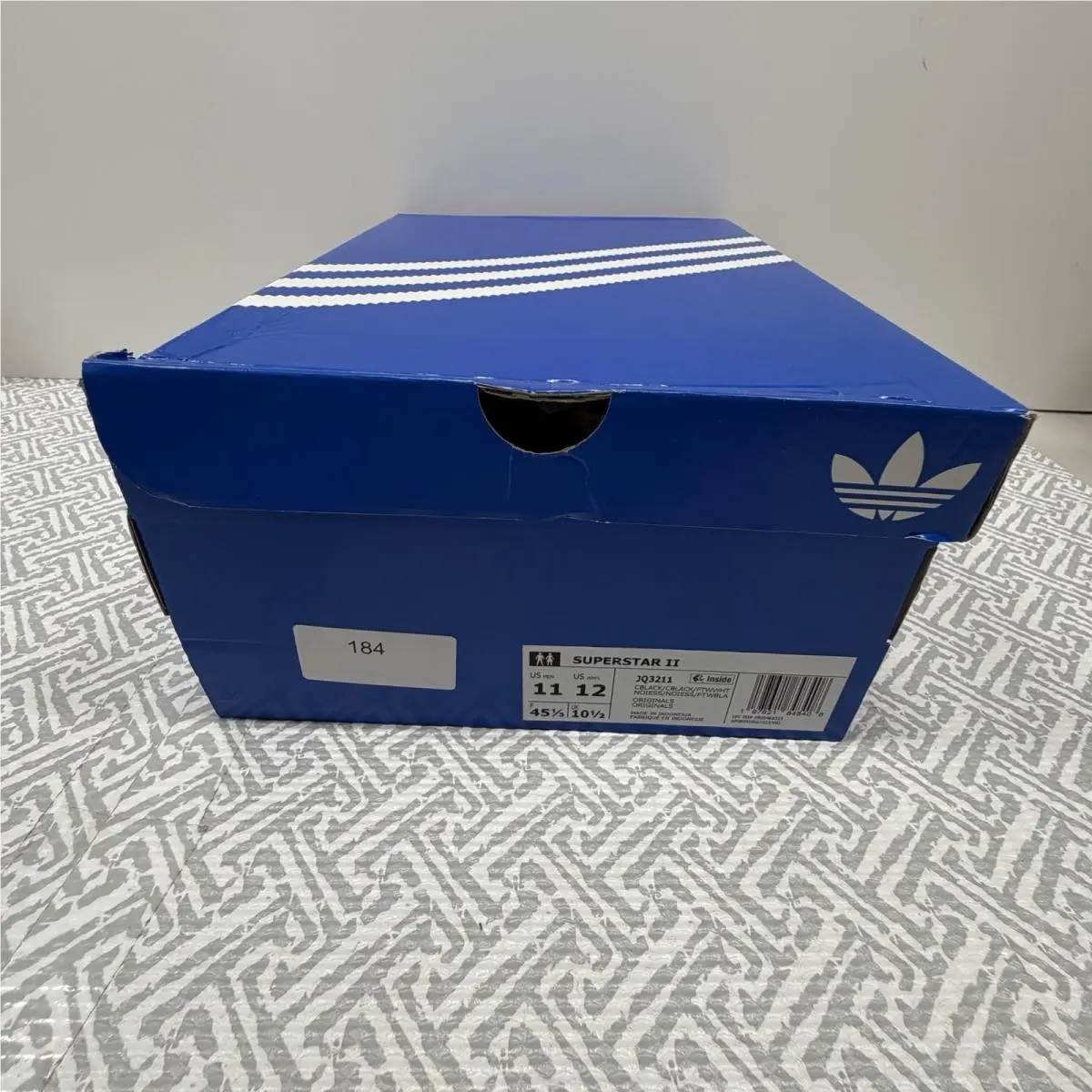 Adidas shoes - Adidas Superstar II - Superstar - JQ3211 - Black 10
