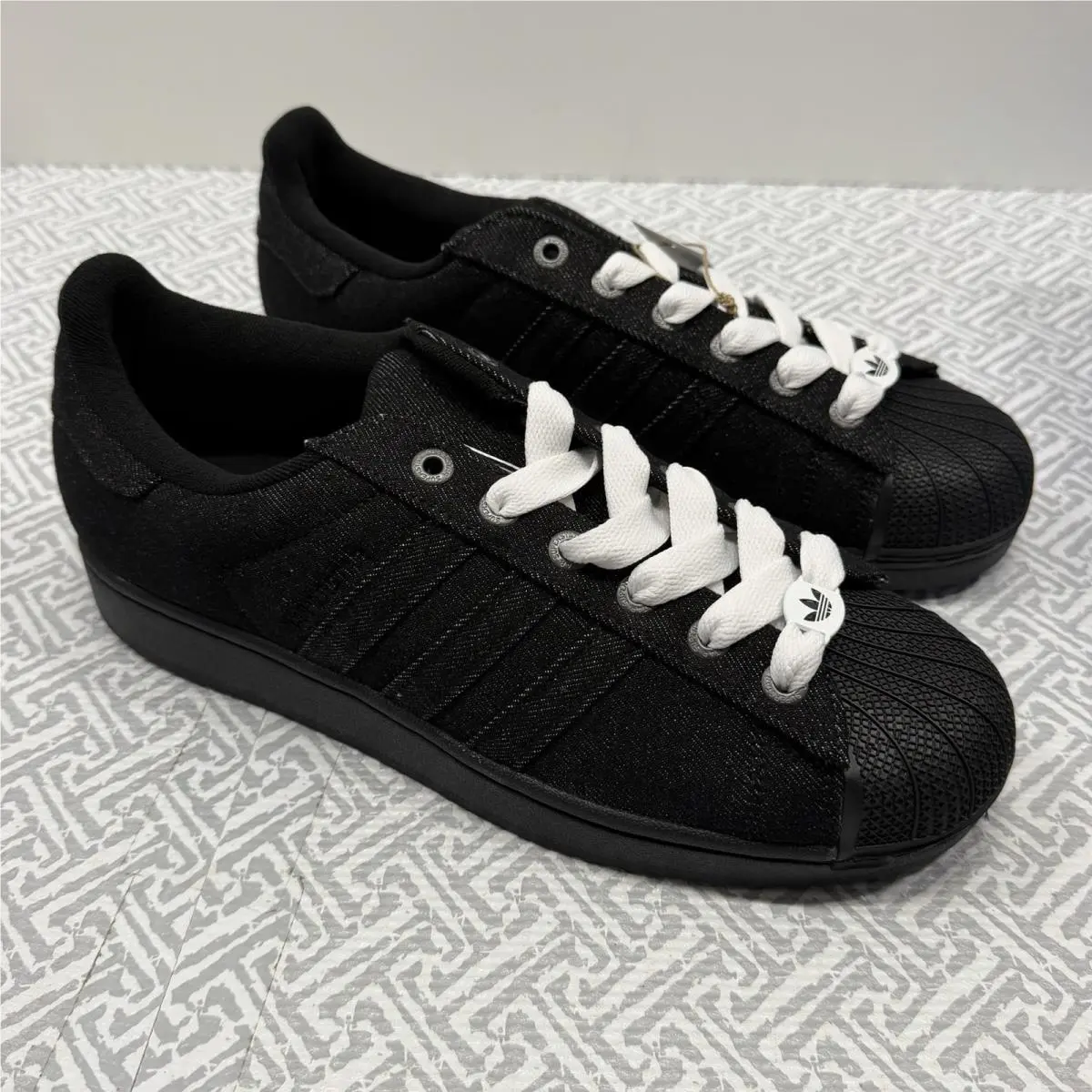 Adidas shoes - Adidas Superstar II - Superstar - JQ3211 - Black 3