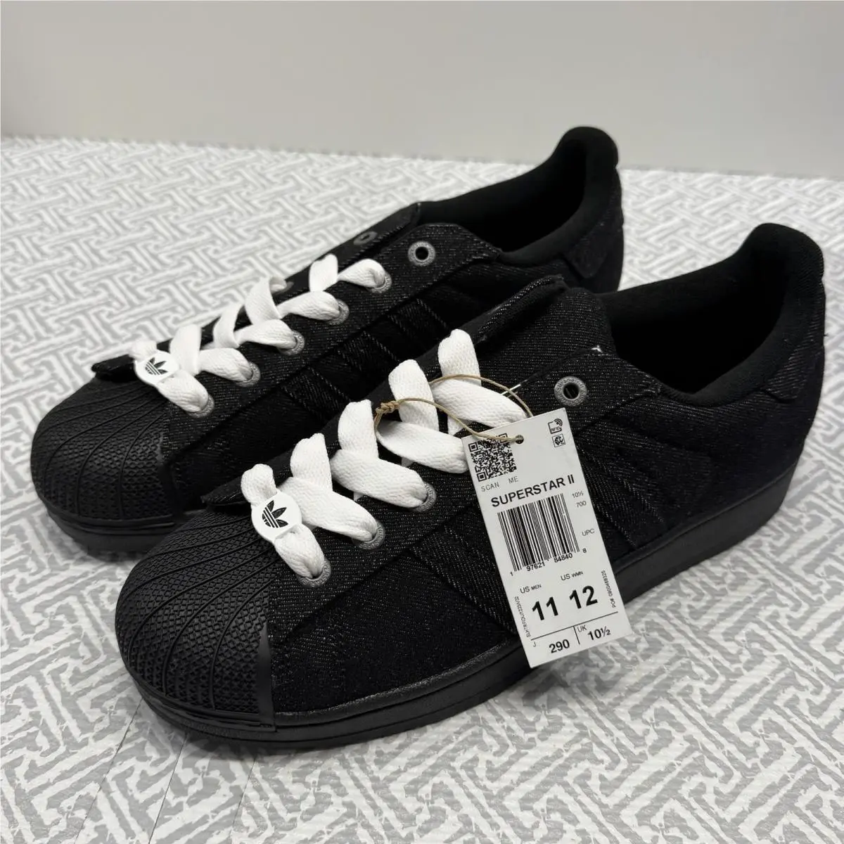 Adidas shoes - Adidas Superstar II - Superstar - JQ3211 - Black 4
