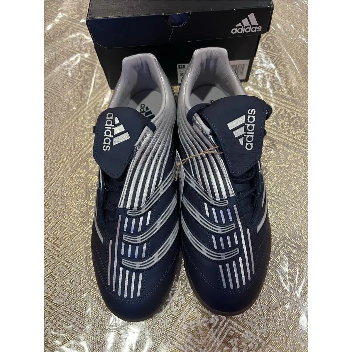 Adidas shoes - adidas Copa - Copa - JR4227 - Shadow Navy / Silver Metallic / Gum, Manufacturer: Black / Solar Lime (UPC: 0197620627769) 9